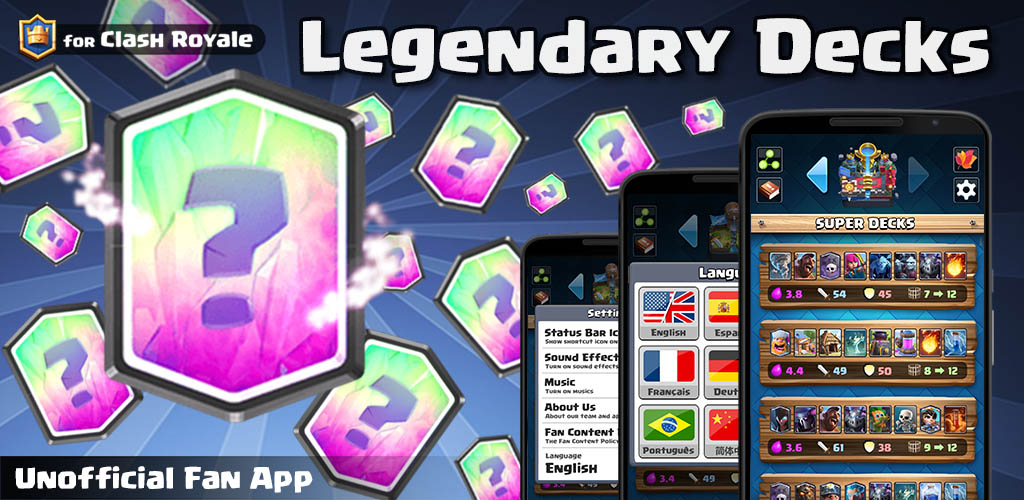 Legendary Decks for Clash Royale